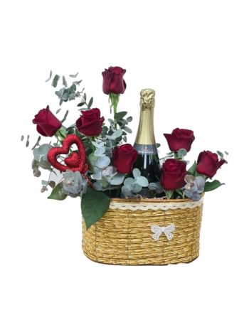 סלסלת ורדים